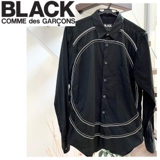 ブラックコムデギャルソン(BLACK COMME des GARCONS)のコムデギャルソン ブラックコムデギャルソン シャツ デザインシャツ 人気(シャツ)