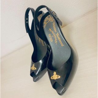 ヴィヴィアンウエストウッド(Vivienne Westwood)のヴィヴィアンウエストウッド×メリッサ　ラバーパンプス(ハイヒール/パンプス)