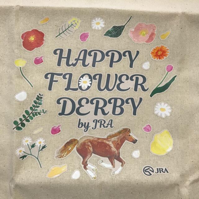 JRA Happy Flower Derby トートバッグ エンタメ/ホビーのコレクション(ノベルティグッズ)の商品写真