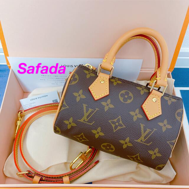 美品 レア Louis Vuitton Speedy Nano ナノ スピーディ