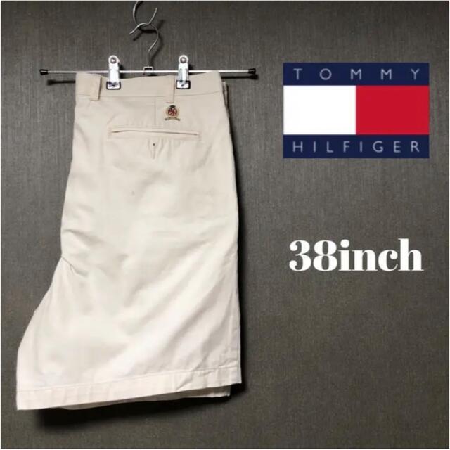 TOMMY HILFIGER(トミーヒルフィガー)の【古着】TOMMY HILFIGER  38inch 《ハーフパンツ⑤》 メンズのパンツ(ショートパンツ)の商品写真