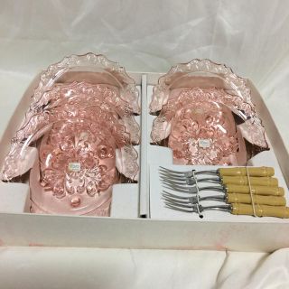 yu様 専用【東洋佐々木ガラス】コンポート ケーキ 皿 プレート 未使用品(食器)