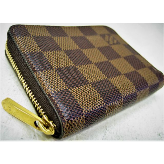 未使用 ルイ・ヴィトン ダミエ 男女兼用 ジッピーコインパース N63070 ルイ ヴィトン LOUIS VUITTON ジッピー コイン パース N63070 コインケース ダミエ エベヌ ブラウン