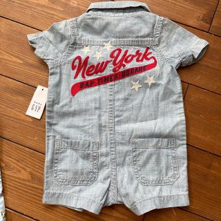 ベビーギャップ(babyGAP)の【新品未使用】半袖ロンパース　babygap(ロンパース)