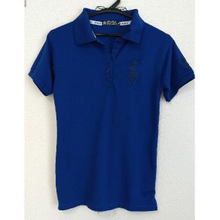 ポロラルフローレン(POLO RALPH LAUREN)のPOLOラルフローレン ポロシャツ 紺  レディース(ポロシャツ)