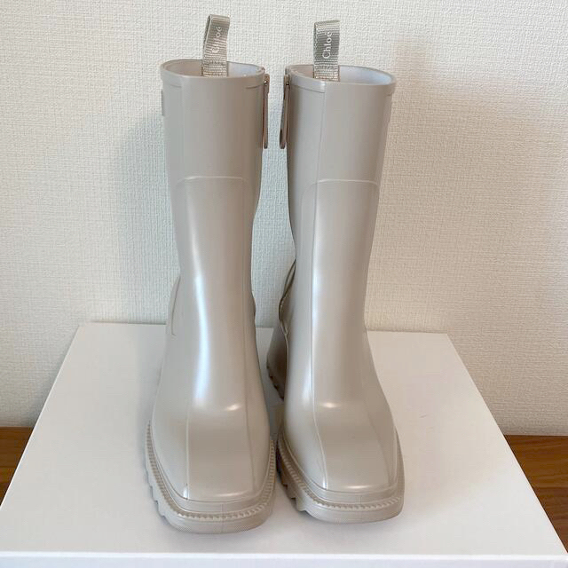 正規品❤️Chloe レインブーツ ベージュ 希少カラー クロエ ブーツ 正規品❤️Chloe レインブーツ ベージュ 希少カラー クロエ ブーツ