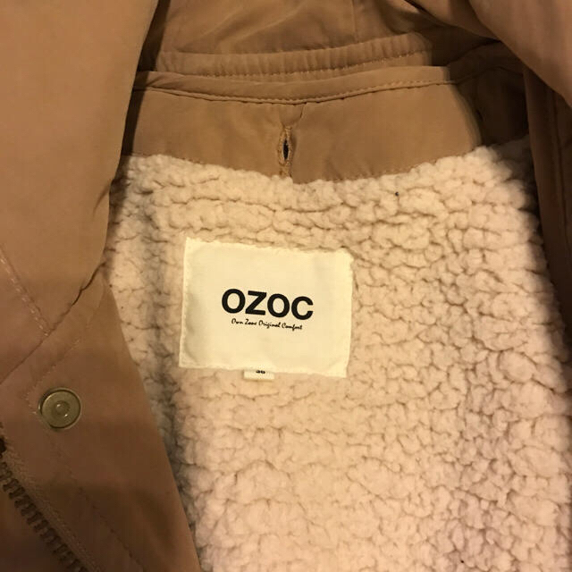 OZOC(オゾック)のozoc♡ベージュミリタリーコート⸜(๑⃙⃘'ᵕ'๑⃙⃘)⸝⋆︎* レディースのジャケット/アウター(ミリタリージャケット)の商品写真