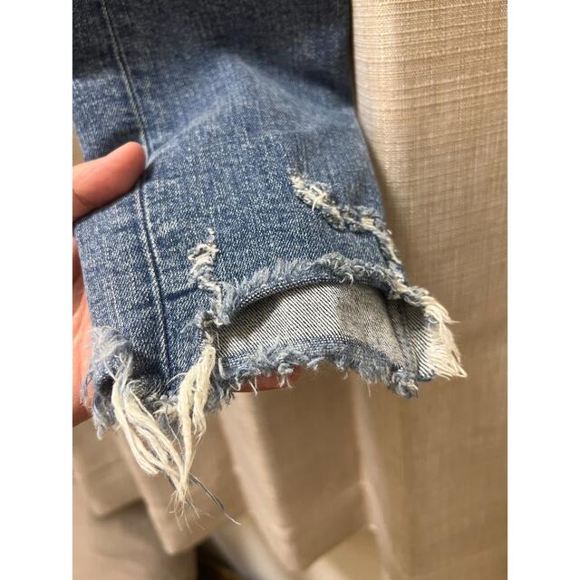 ZARA(ザラ)のZARA ダメージデニム ジーンズ メンズのパンツ(デニム/ジーンズ)の商品写真