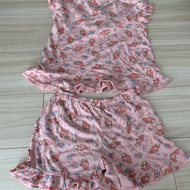 サンリオ(サンリオ)のパジャマ 女の子　サンリオ　100 キッズ/ベビー/マタニティのキッズ服女の子用(90cm~)(パジャマ)の商品写真