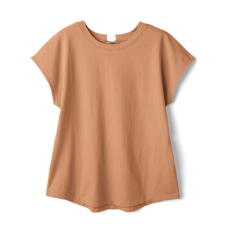 グレイル(GRL)のGRL バックリボンノースリーブラウンドヘムTシャツ　[iz368](Tシャツ(半袖/袖なし))