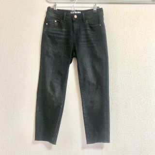 ザラ(ZARA)のZARA  切りっぱなしブラックデニム(デニム/ジーンズ)