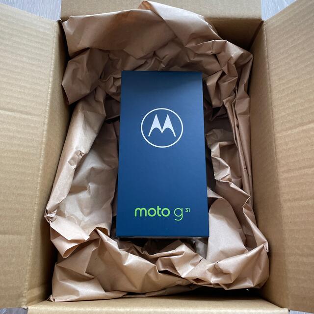 Motorola(モトローラ)のmoto g31 新品・未使用　※5/29発送可能 スマホ/家電/カメラのスマートフォン/携帯電話(スマートフォン本体)の商品写真