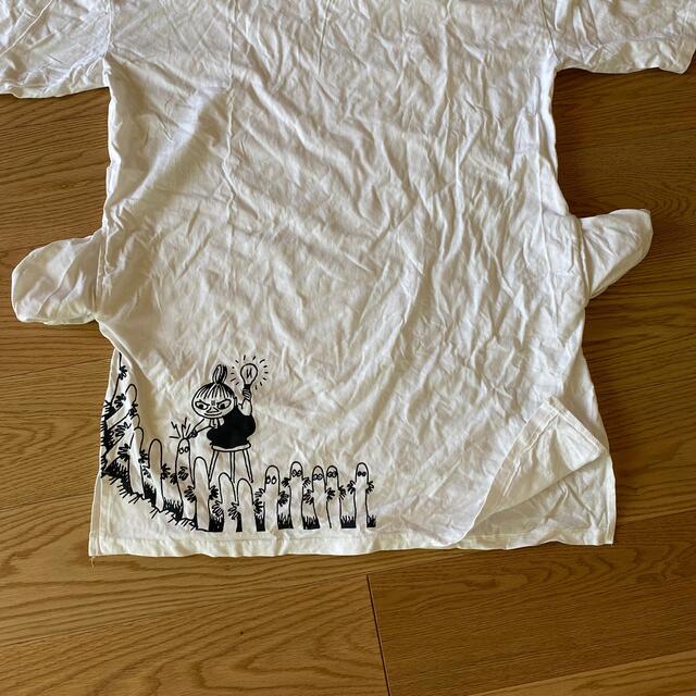 HONEYS(ハニーズ)の【最終値下げ　Honeys MOOMINコラボ】ビックシルエット　Tシャツワンピ レディースのワンピース(ひざ丈ワンピース)の商品写真