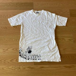 ハニーズ(HONEYS)の【最終値下げ　Honeys MOOMINコラボ】ビックシルエット　Tシャツワンピ(ひざ丈ワンピース)