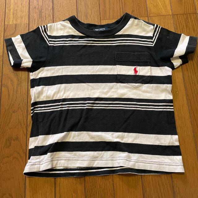 POLO RALPH LAUREN(ポロラルフローレン)のラルフローレン ボーダー Tシャツ 90 キッズ/ベビー/マタニティのキッズ服男の子用(90cm~)(Tシャツ/カットソー)の商品写真