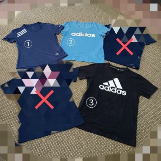 アディダス(adidas)のアディダス　Tシャツ　３枚セット(Tシャツ/カットソー)