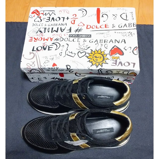 定番最新品 DOLCE&GABBANA - ドルチェ＆ガッバーナ スニーカー 黒