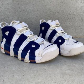 ナイキ(NIKE)のNike AirMoreUptempo ニックスカラー(スニーカー)