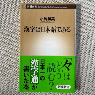 漢字は日本語である(その他)