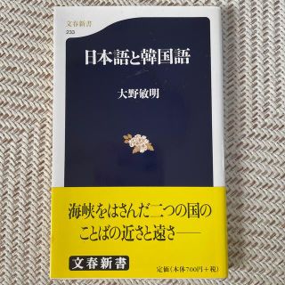 日本語と韓国語(その他)