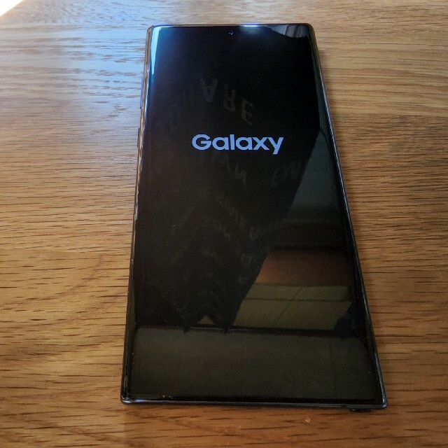 訳アリ au Galaxy Note 10+ SCV45 ブラック 本体とペン ...