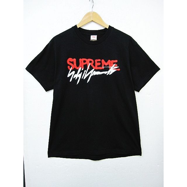 Supreme(シュプリーム)のシュプリーム × ヨウジヤマモト コラボ 半袖 Tシャツ 黒 メンズのトップス(Tシャツ/カットソー(半袖/袖なし))の商品写真