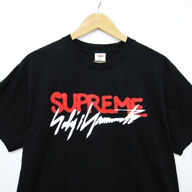 Supreme(シュプリーム)のシュプリーム × ヨウジヤマモト コラボ 半袖 Tシャツ 黒 メンズのトップス(Tシャツ/カットソー(半袖/袖なし))の商品写真