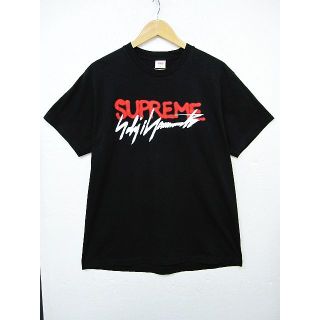 シュプリーム(Supreme)のシュプリーム × ヨウジヤマモト コラボ 半袖 Tシャツ 黒(Tシャツ/カットソー(半袖/袖なし))