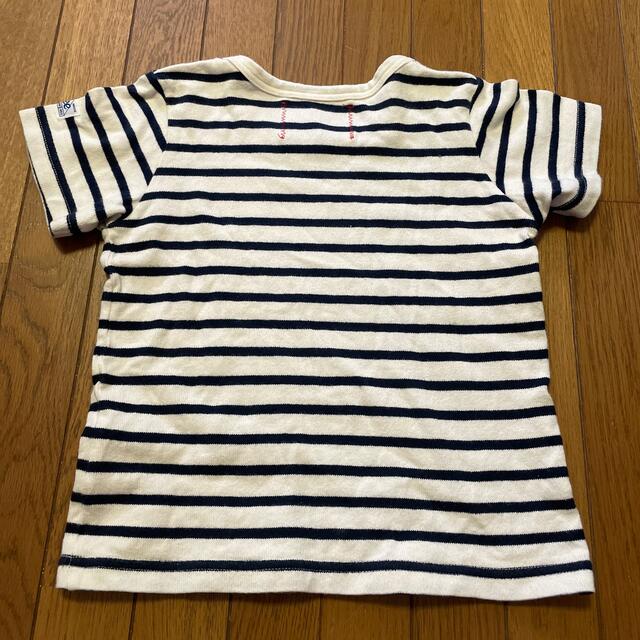 Lee(リー)のLee ボーダーTシャツ 110 キッズ/ベビー/マタニティのキッズ服男の子用(90cm~)(Tシャツ/カットソー)の商品写真