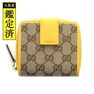 グッチ(Gucci)のグッチ 二つ折り財布 GGキャンパス 346056 アウトレット品【474】(財布)