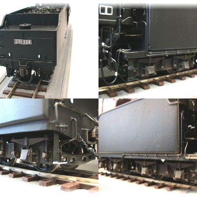 D51 324形 蒸気機関車 門デフ 1/42 Detail Up ＯＪゲージ 8