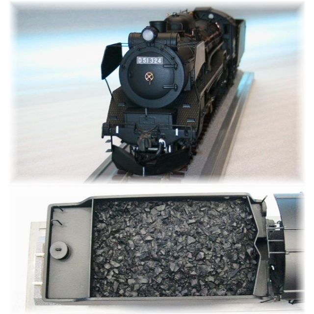 D51 324形 蒸気機関車 門デフ 1/42 Detail Up ＯＪゲージ 9