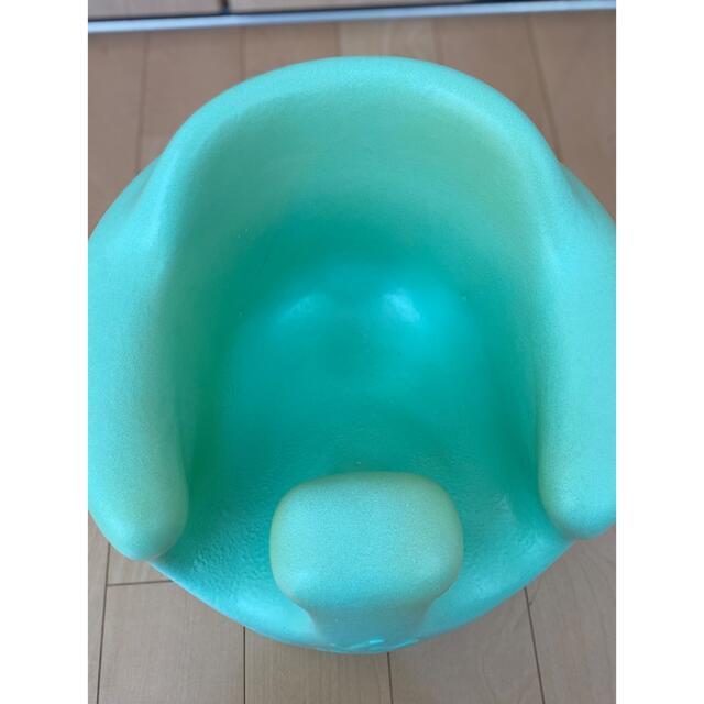 Bumbo(バンボ)のバンボ　プレイトレー付き(ミントグリーン) キッズ/ベビー/マタニティのキッズ/ベビー/マタニティ その他(その他)の商品写真