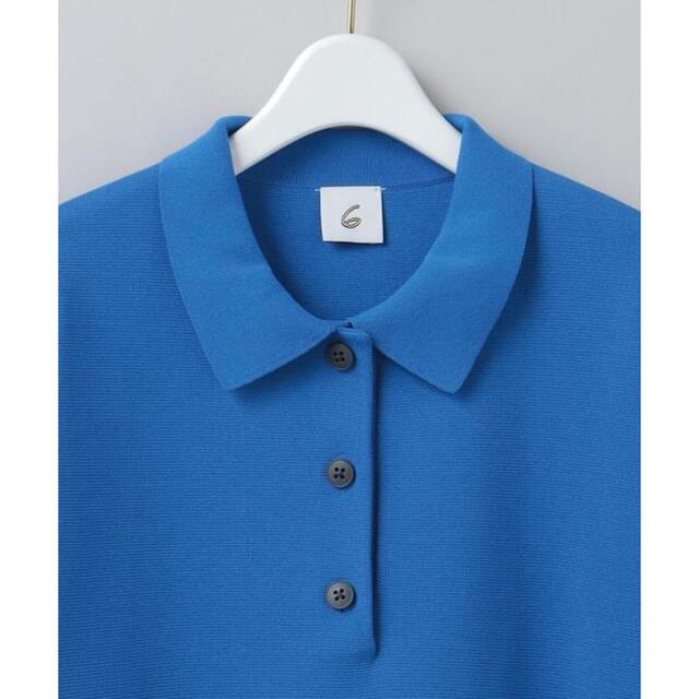 6 (ROKU) - <6(ROKU)>KNIT SHIRT/ニットポロシャツの通販 by