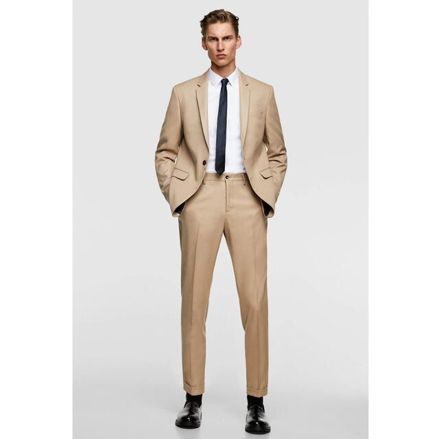 新品タグ付 ZARA スーツ セットアップ スーパーストレッチ 超安い品質