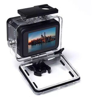 ゴープロ(GoPro)の(新品GoPro hero9 10対応ゴープロ対応 防水ハウジング 防水防塵保護(ビデオカメラ)
