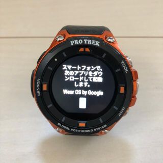 カシオ(CASIO)のCASIO プロトレック スマート WSD-F20-RG 中古(その他)