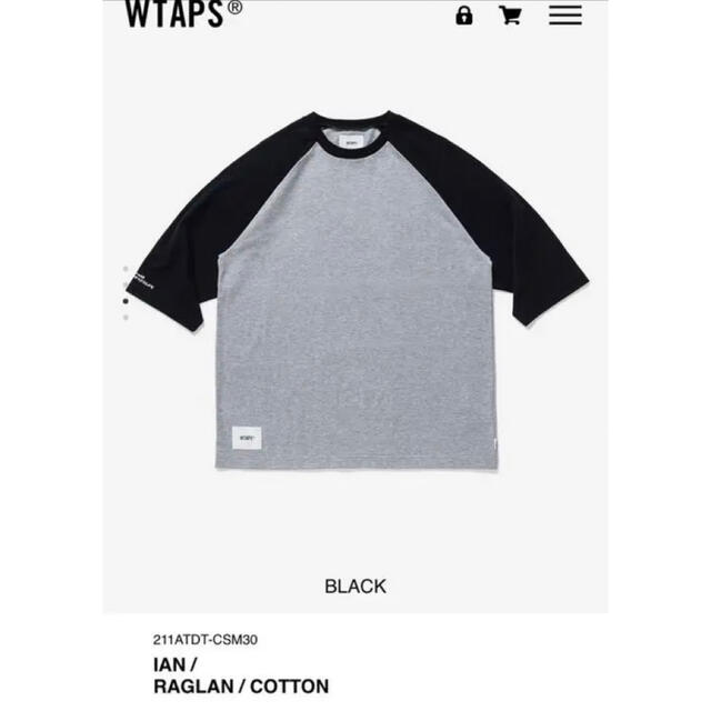 wtaps 21SS Ian RAGLAN ダブルタップス ラグラン カットソー