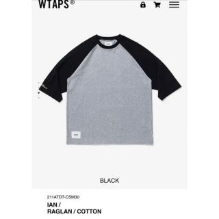 ダブルタップス(W)taps)のwtaps 21SS Ian RAGLAN ダブルタップス ラグラン カットソー(Tシャツ/カットソー(七分/長袖))