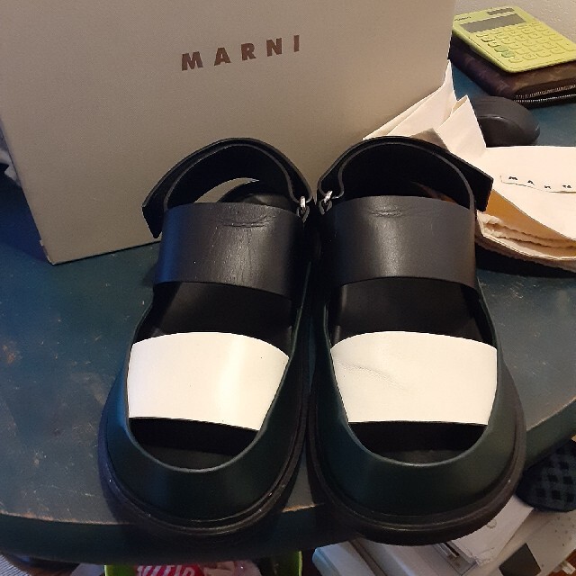 MARNI 17SS　 フスベットサンダル