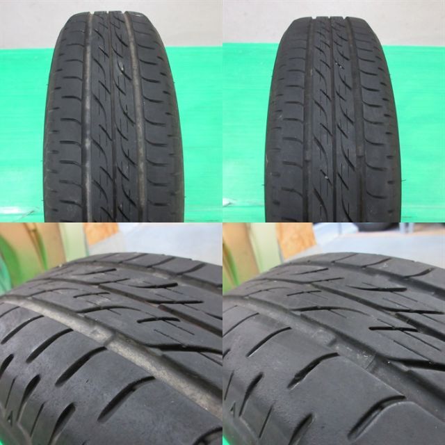 N-BOX 155/65R14 2021年バリ山夏タイヤ タント ミライース 9