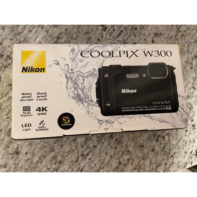 Nikon(ニコン)のNikon デジタルカメラ COOLPIX W300 BK クールピクス　 スマホ/家電/カメラのカメラ(コンパクトデジタルカメラ)の商品写真