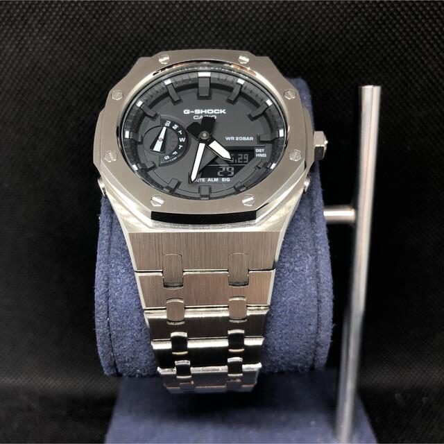 G-SHOCK GA2100 カシオーク ブラックベルトカスタム