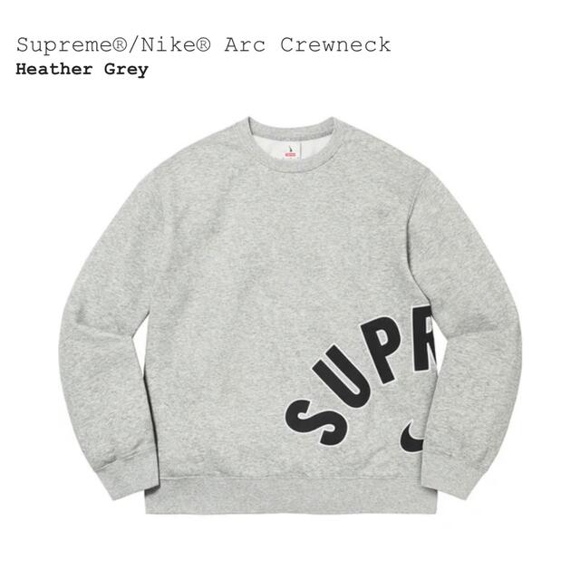 【XL】Nike Arc Crewneck Heather Grey