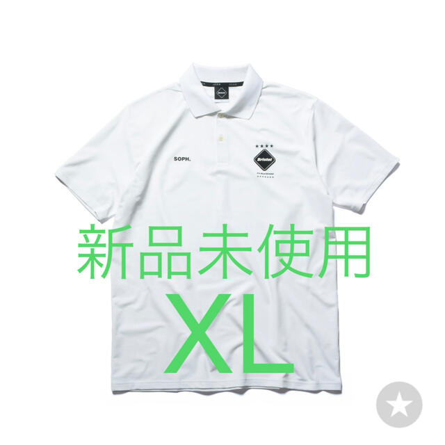 ホワイトサイズFCRB S/S TEAM POLO ポロシャツ ホワイト