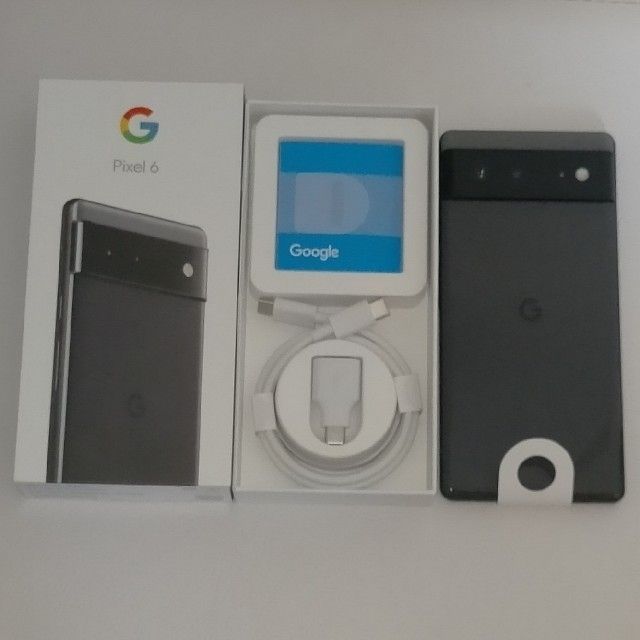 Google Pixel 6 128GB 新品 未使用 Stormy Black