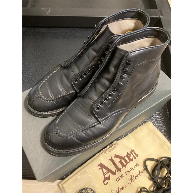 本日限定価格！Alden/オールデン タンカーブーツ 45491H 黒 8D