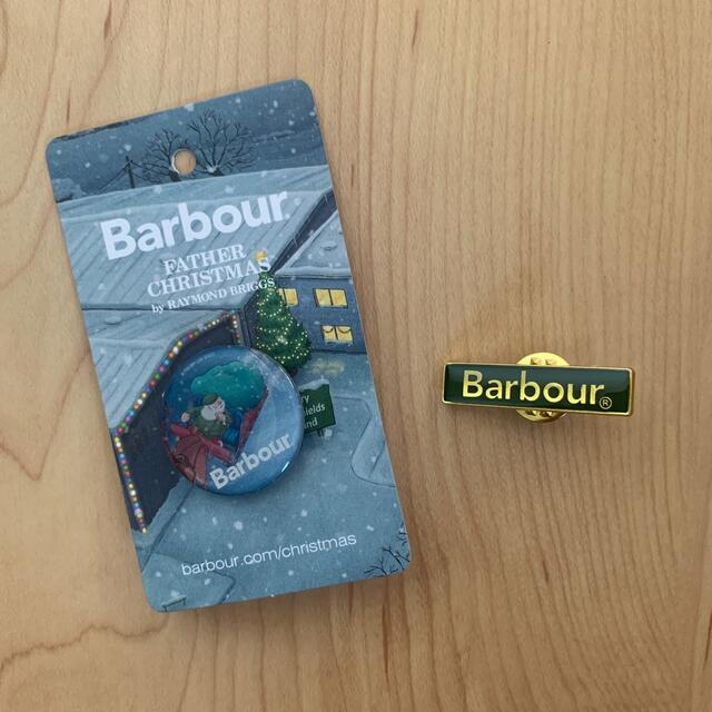 Barbour(バーブァー)のBarbour バッジ エンタメ/ホビーのアニメグッズ(バッジ/ピンバッジ)の商品写真