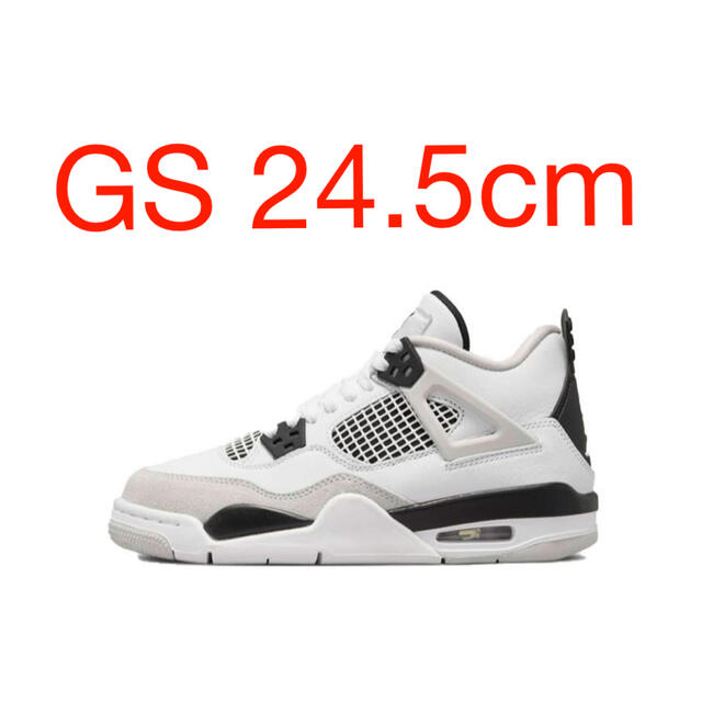 air新品/正規品 NIKE AIR JORDAN 4 GS ミリタリーブラック