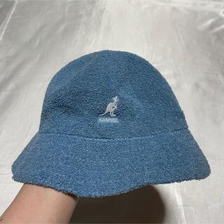 カンゴール(KANGOL)のカンゴール バケットハット 水色　ハット　帽子(ハット)